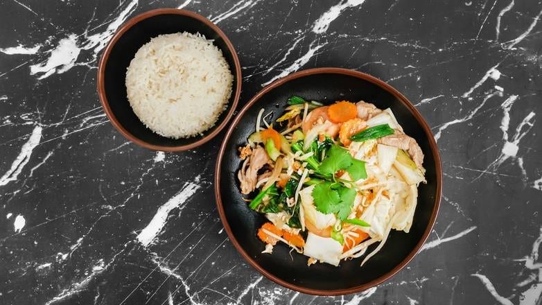 Stir-Fried Vegetables.