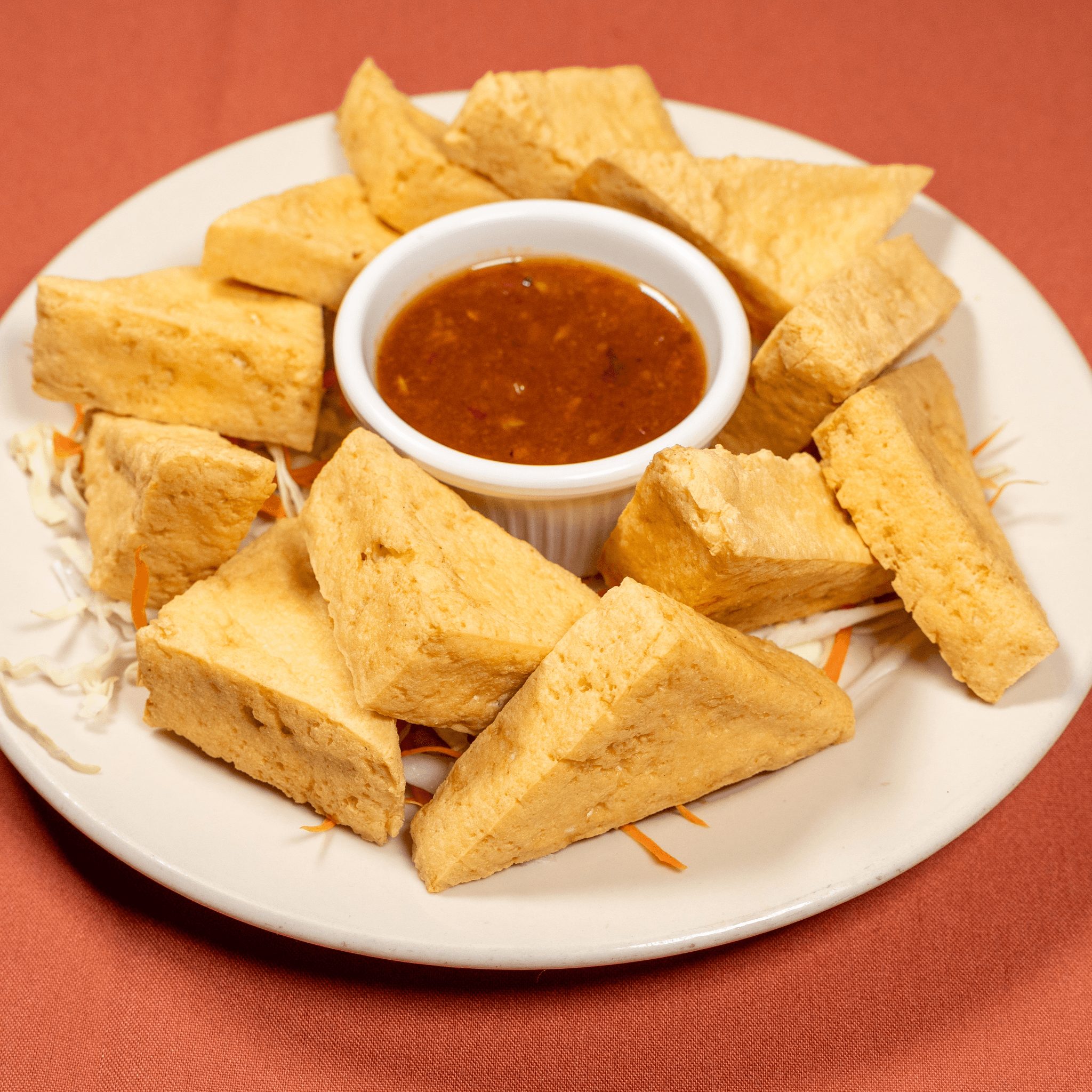 Tasty Thai Fried Tofu.
