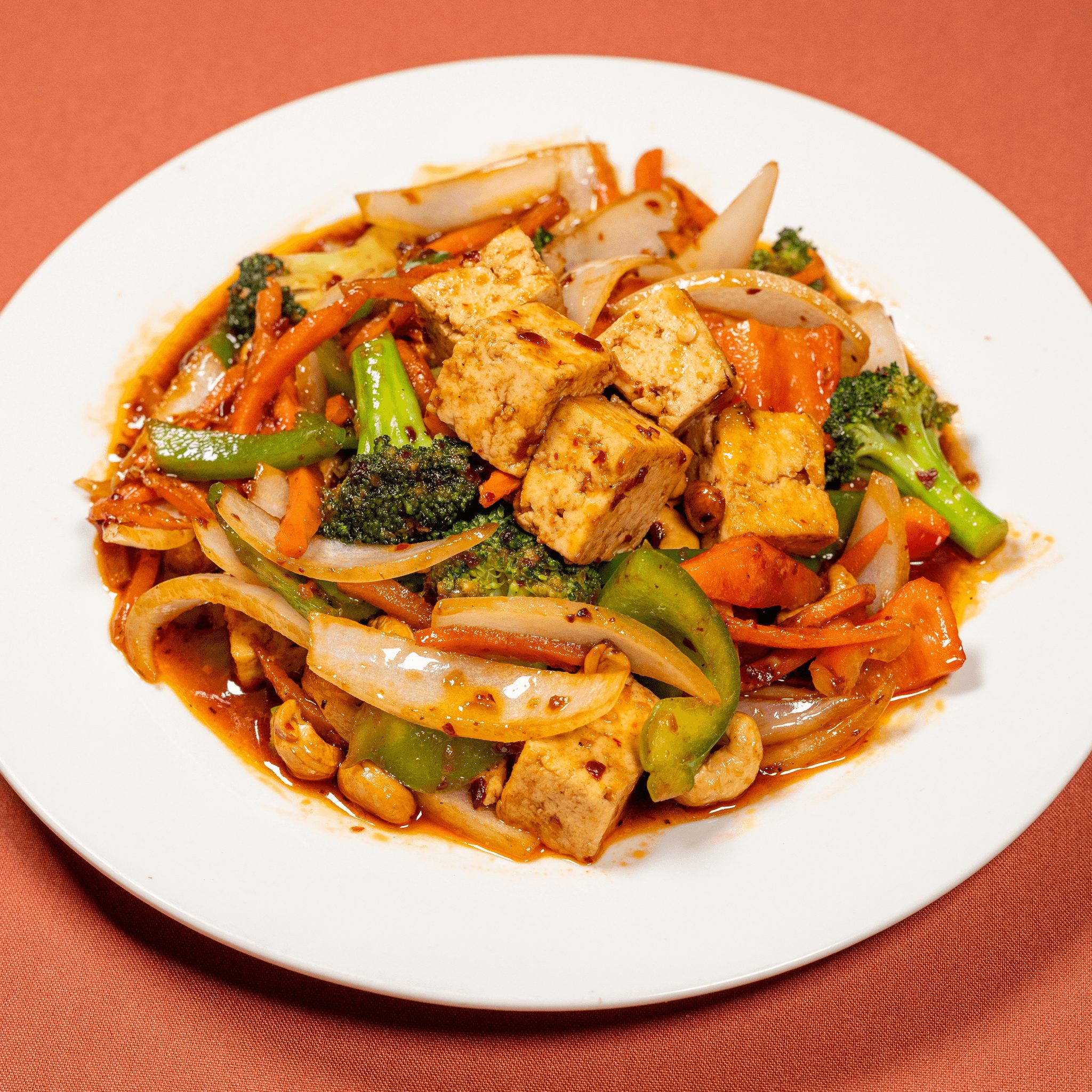 Cashew Gai Stir-Fry.