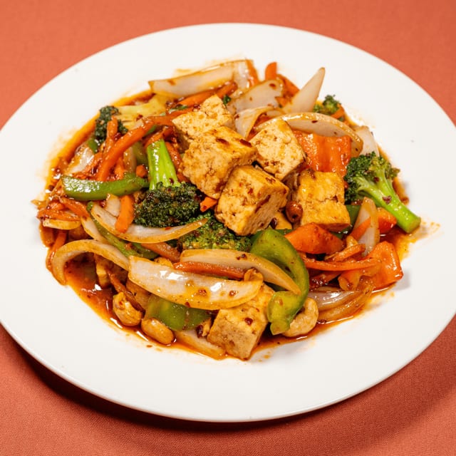 Cashew Gai Stir-Fry.