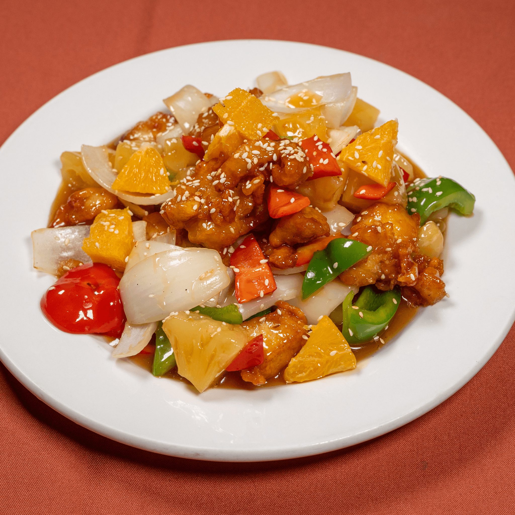 Orange Chicken.